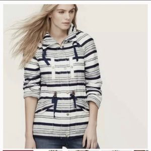 LOFT Breton Nautical Anorak Jacket XS